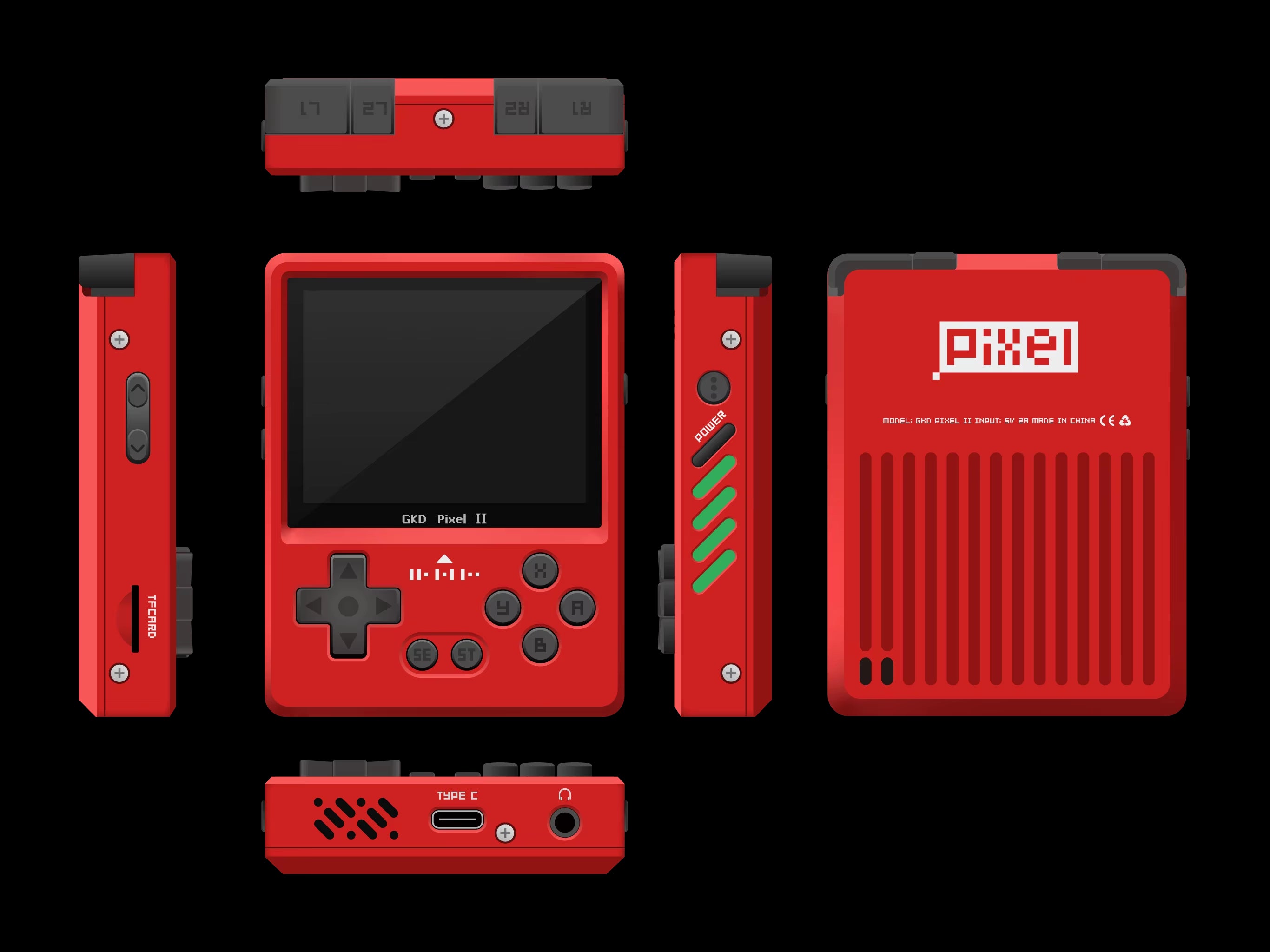 GKD PIXEL 2 Retro-Handheld-Spielkonsole