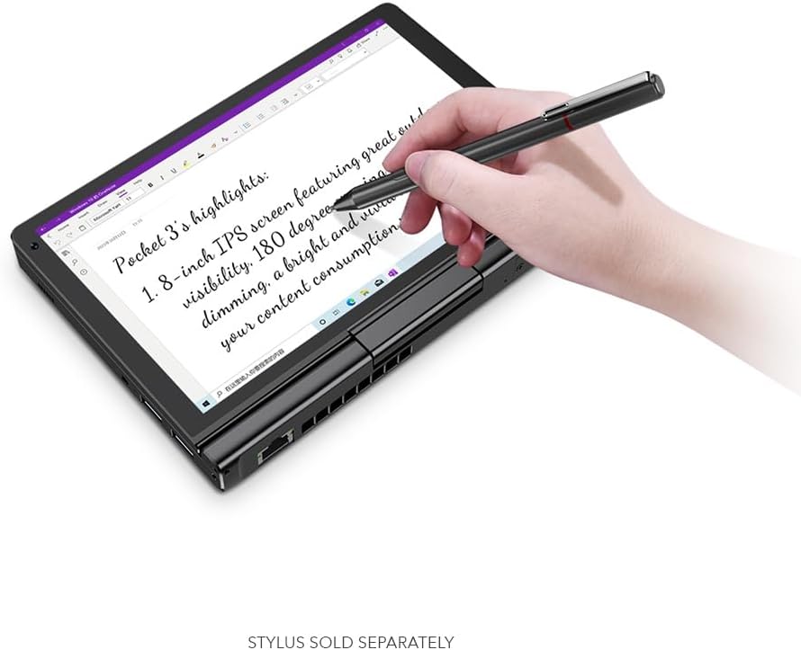 GPD Pocket 3 Mini Laptop with Included Stylus