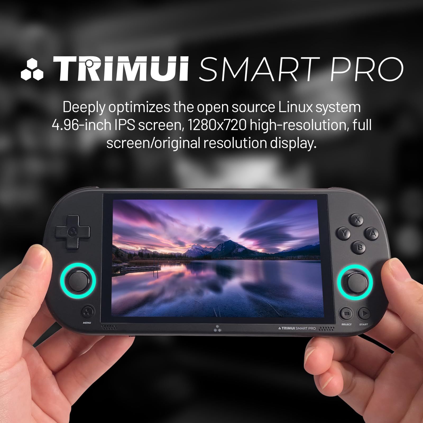 Trimui Smart Pro Retro-Spielkonsole mit 64G TF-Karte 